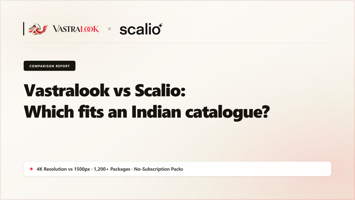Vastralook vs Scalio: which fits an Indian catalogue?