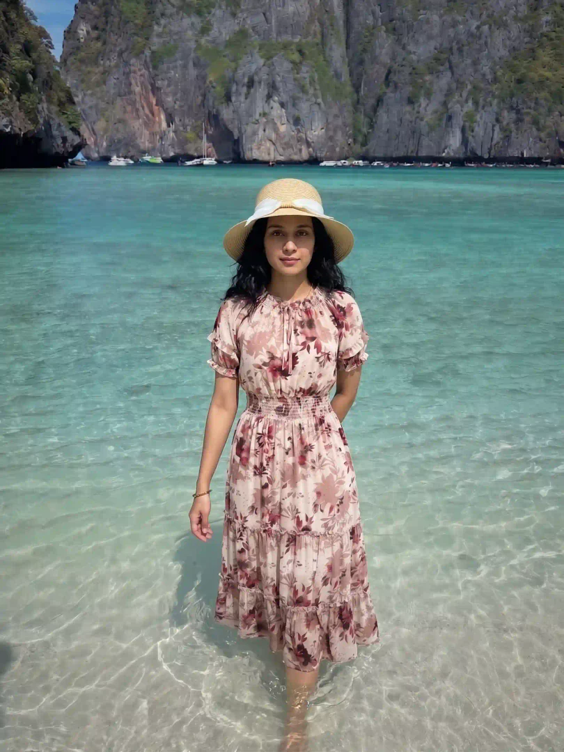 Floral Midi Dress
